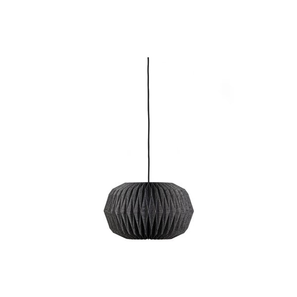 Crna viseća svjetiljka ø 44 cm Globe – BePureHome