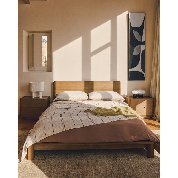 Senf žuti ručno rađen tepih 200x300 cm Eloda – Kave Home-image-2
