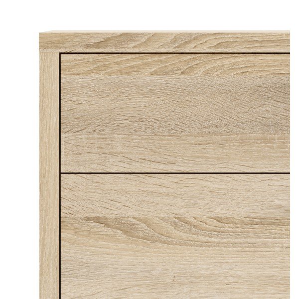 Modularna biblioteka u dekoru hrasta u prirodnoj boji 89x113 cm Prima – Tvilum-image-4