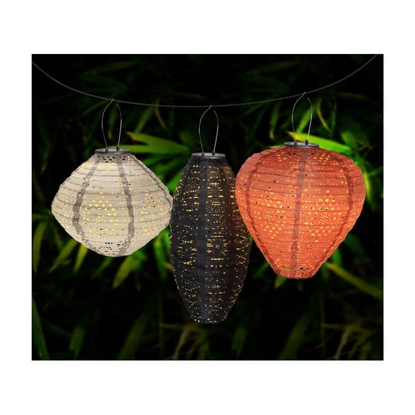 Tamno siva LED lanterna sa solarnim panel za eksterijer (visina 40 cm) Foxdale – House Nordic-image-2