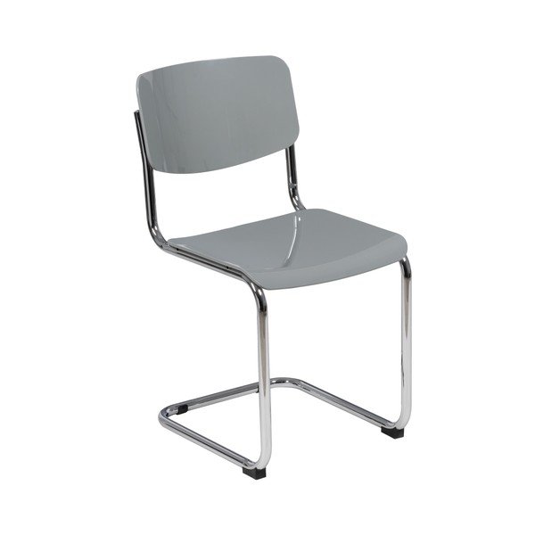 Sive blagovaonske stolice u setu 4 kom Chrome – Ixia