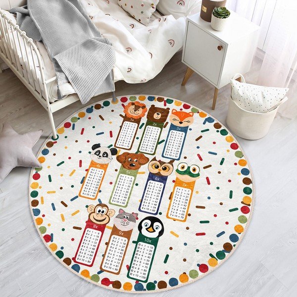 Dječji tepih ø 80 cm Comfort – Mila Home-image-4