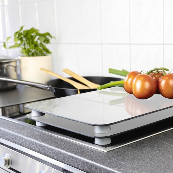 Set od 2 staklena poklopca za štednjak Wenko Universal Silver-image-1