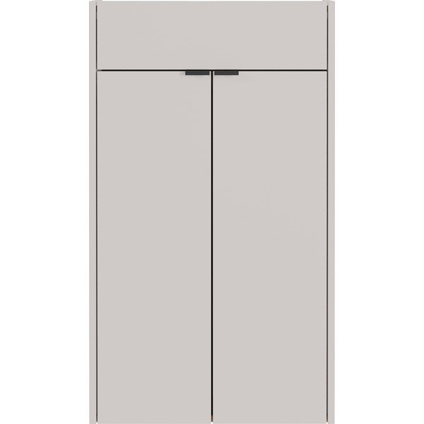 Krem viseći ormarić 56x97x22 cm Ameca – Germania-image-2