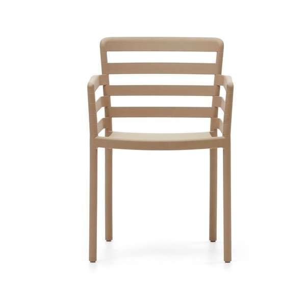 Bež plastična vrtna stolica Nariet – Kave Home-image-3