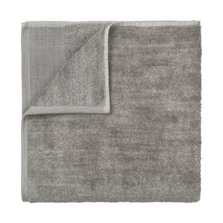 Sivi pamučni ručnik Blomus, 140 x 70 cm