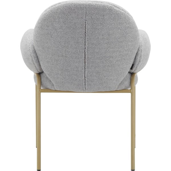 Svijetlo sive podstavljene blagovaonske stolice u setu s naslonima za ruke 2 kom Iwama – Støraa-image-4