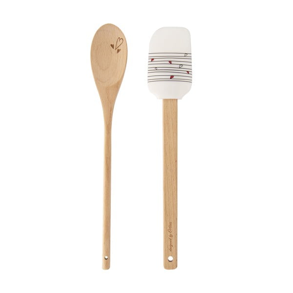 Drveni set kuhinjskog pribora 2 kom – Orion