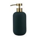 Antracitno sivi keramički dozator sapuna 200 ml Lotus – Mette Ditmer Denmark
