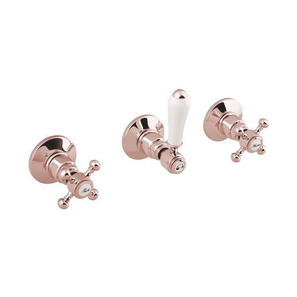 Ružičasta ugrađena slavina za tuš (s 2 izlaza) Antea – Sapho