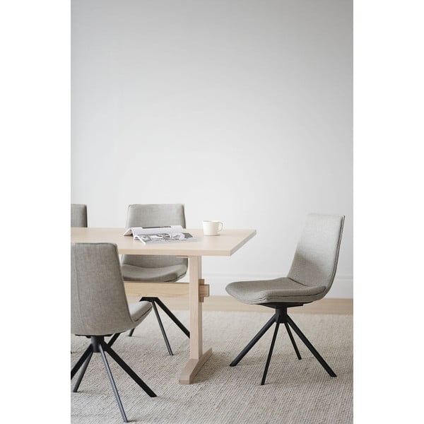 Bež okretne blagovaonske stolice u kompletu od 2 kom Lowell - Rowico-image-2