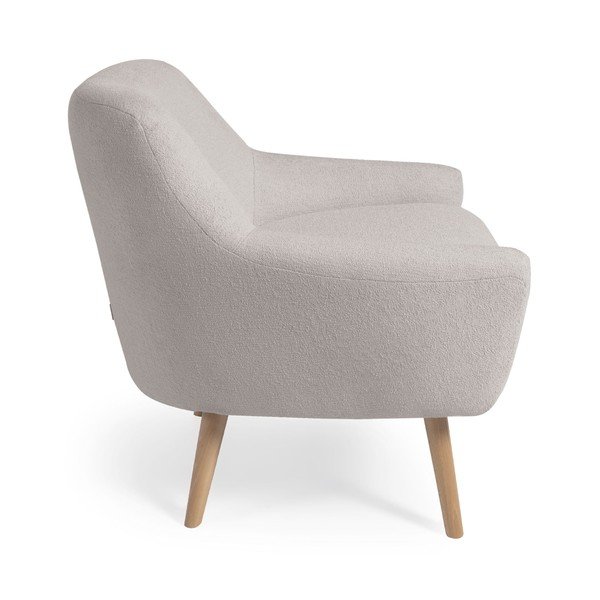 Siva fotelja Candela - Kave Home-image-3
