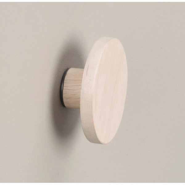 Svjetlo smeđa zidna kuka od hrastovine Milford – Rowico-image-1