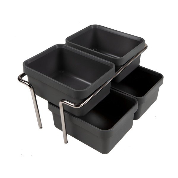 Plastična kanta za razvrstani otpad/ugradbena 30 l Metropolis - Elletipi-image-3