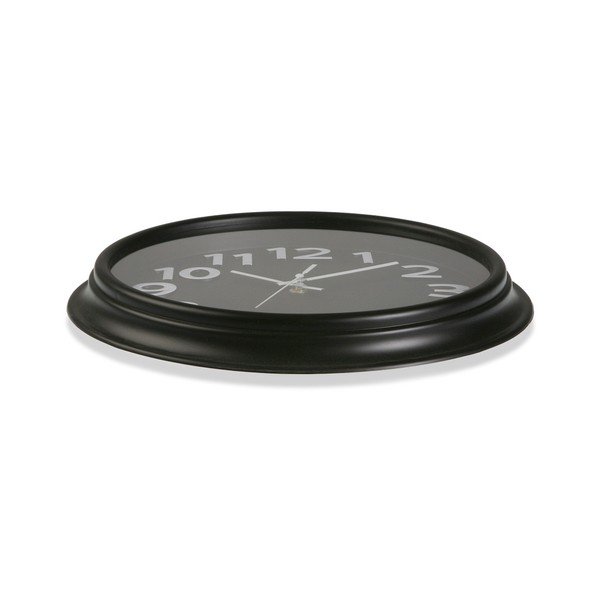 Crni zidni sat Versa In Time, ⌀ 32,7 cm-image-3