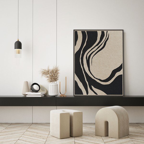 3D slika s okvirom/akustična 90x120 cm Sacred Silence 2 – Malerifabrikken-image-1