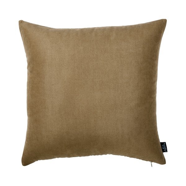 Svijetlo smeđa jastučnica Mike & Co. NEW YORK Honey Plain Collection, 45 x 45 xm
