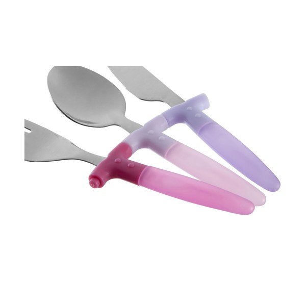 Set dječjeg pribora za jelo od nehrđajućeg čelika Premier Housewares Rainbow, 3 komada-image-3