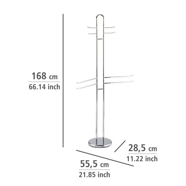 Stalak za ručnike s odjećom Wenko Palermo-image-2