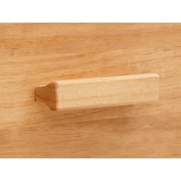 Komoda od borovine s vratima od ratana Støraa Jolene širine 90 cm-image-1