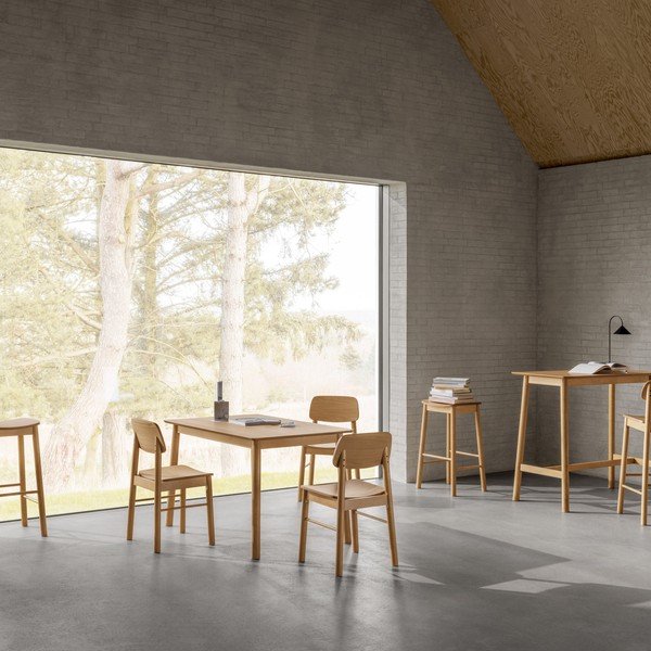 Blagovaonska stolica u prirodnoj boji Barlow – Actona-image-1