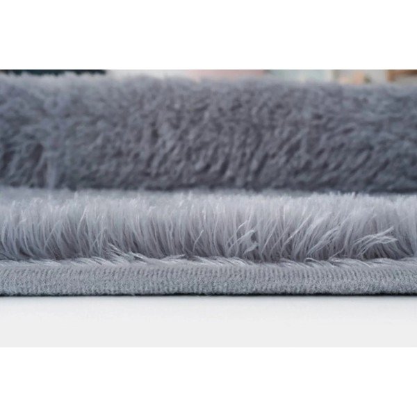 Antracitno sivi perivi tepih 120x180 cm Pelush Anthracite – Mila Home-image-2