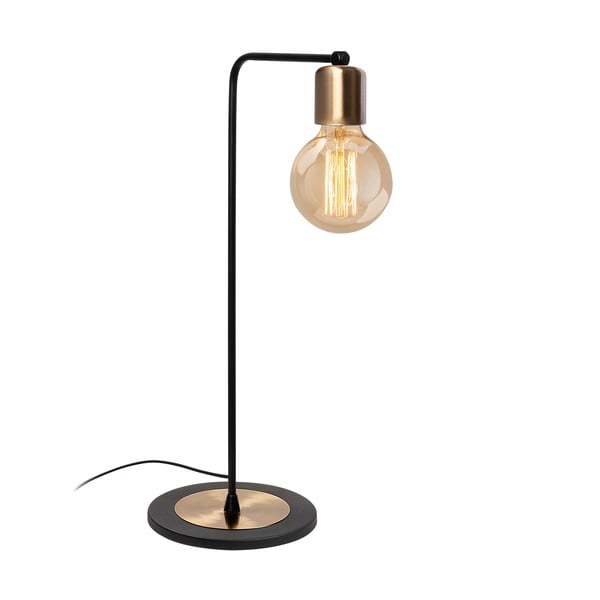 Crna/u brončanoj boji stolna lampa (visina 52 cm) Harput – Opviq lights