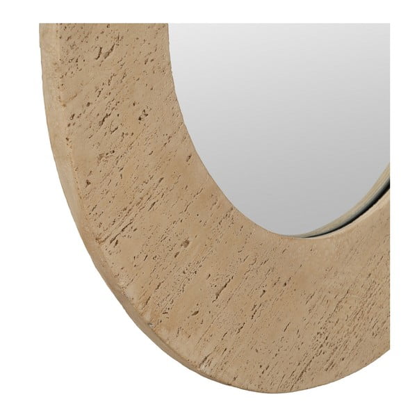 Zidno ogledalo s okvirom od kamena 80x80 cm Piedra – Ixia-image-3