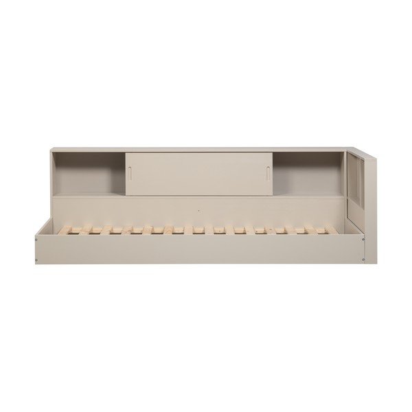 Sivi/bež krevet od masivnog bora bez podnice 90x200 cm Carter – WOOOD-image-2