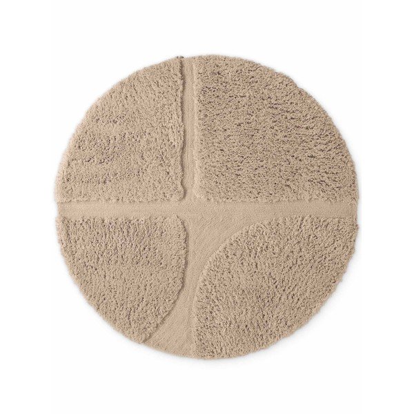 Bež ručno rađen okrugao tepih ø 160 cm Lambeth Jasper – Ted Baker