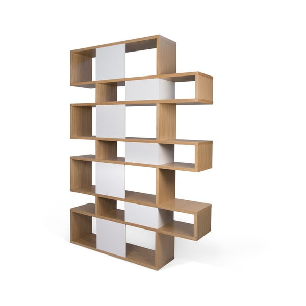 Svijetlosmeđa knjižnica TemaHome London, 220 x 34 cm-image-2