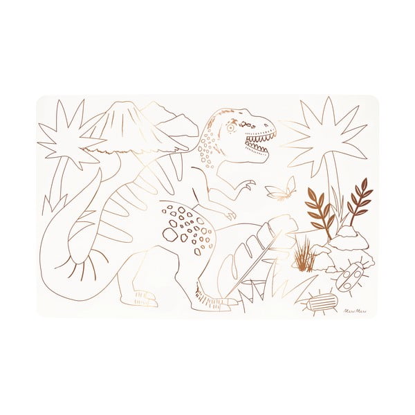 Papirnati podmetač 8 kom 28x42.5 cm Dinosaurs – Meri Meri-image-4