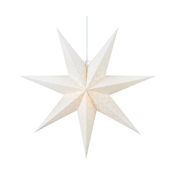 Bijela božićna viseća svjetleća dekoracija Markslöjd Admira, visina 60 cm