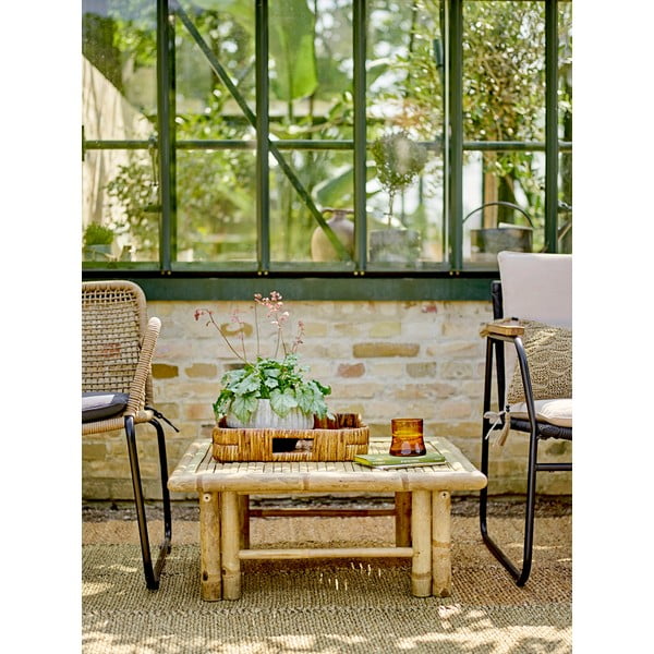 Siva/bež vrtna fotelja Mundo – Bloomingville-image-1