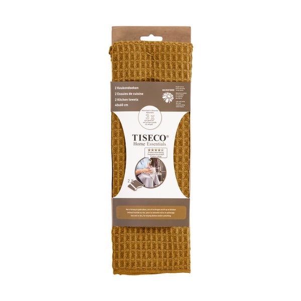 Kuhinjska krpa 2 kom od mikrovlakana 40x60 cm Waffle – Tiseco Home Studio-image-1