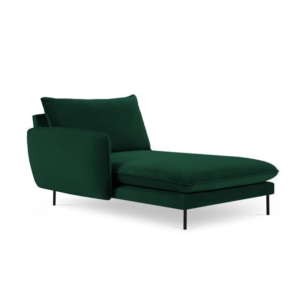 Tamnozelena baršunasta ležaljka (lijevi kut) Vienna - Cosmopolitan Design-image-3