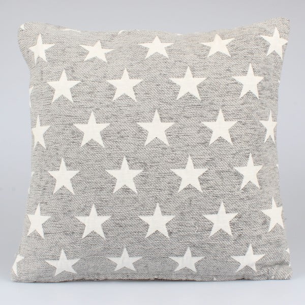 Svijetlo siva Dakls Stars navlaka za jastuk, 40 x 40 cm