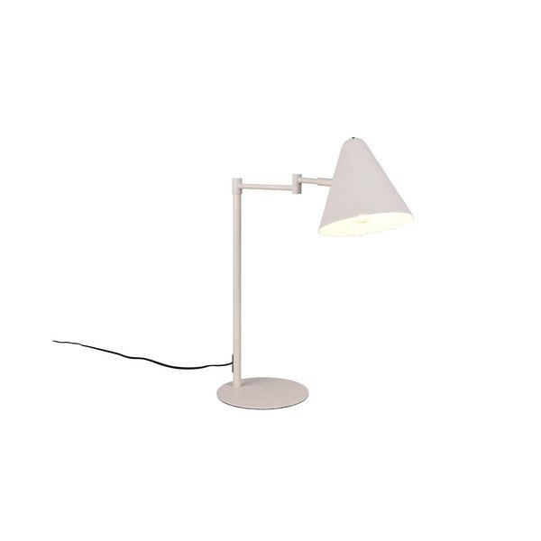 Stolna lampa sa savitljivom konstrukcijom boje slonovače (visina 50,5 cm) Cosima – Trio-image-3