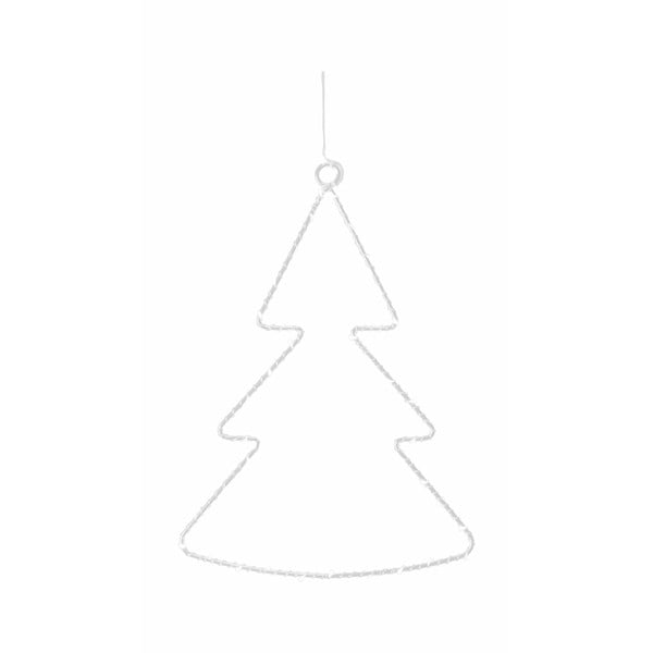 Bijeli viseći božićni svjetlosni ukras Liva – Sirius