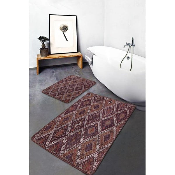 Od samta kupaonske prostirke u setu 2 kom 60x100 cm – Mila Home-image-2