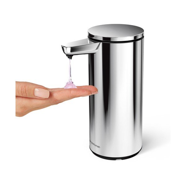 Željezan automatski dozator sapuna u sjajno srebrnoj boji 266 ml – simplehuman-image-3