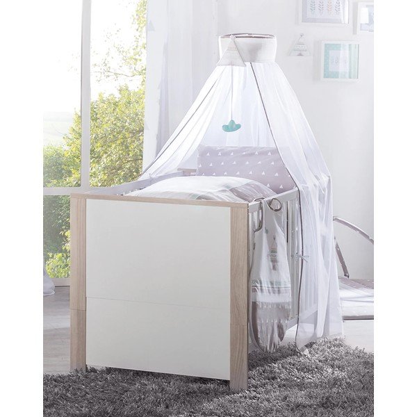 Bijeli/u prirodnoj boji dječji krevet 70x140 cm Olaf – Roba-image-3