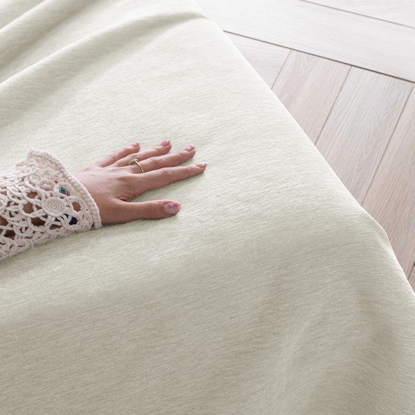 Krem prekrivač od šenila 220x240 cm Talo – Filumi-image-3