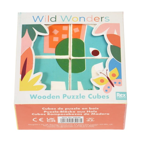 Drvene kocke Wild Wonders – Rex London