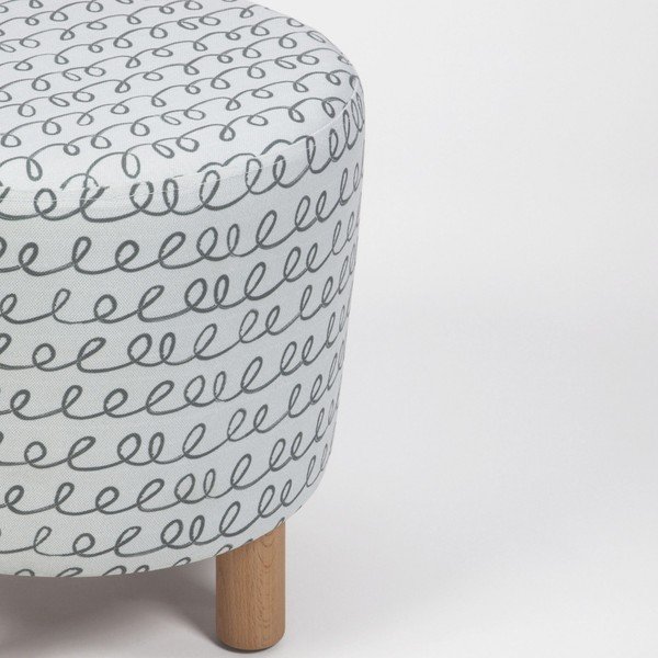 Tabure s drvenim nogama Cono Sway, ⌀ 41 cm-image-2