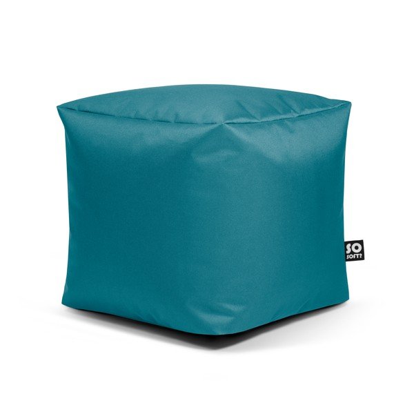 Tirkizna dječja vreća za sjedenje Cube M – So Soft?