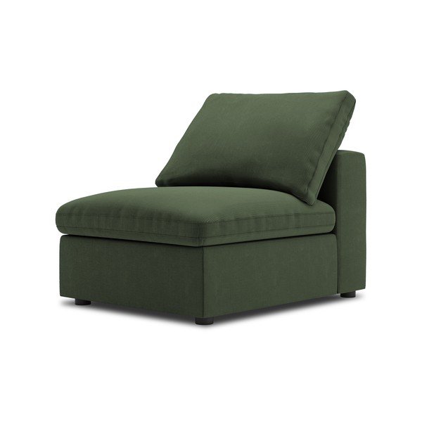 Tamnozeleni srednji dio modularne sofe od samta Windsor & Co Sofas Galaxy-image-2