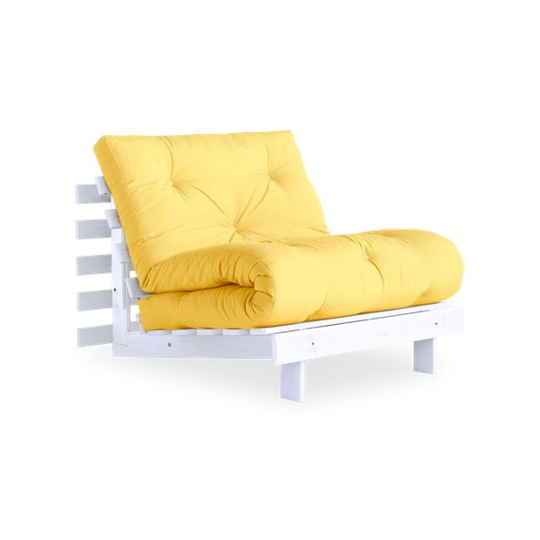 Fotelja / ležaj Karup Design Roots White/Yellow