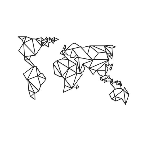 Zidni ukras Really Nice Things Worldmap-image-1