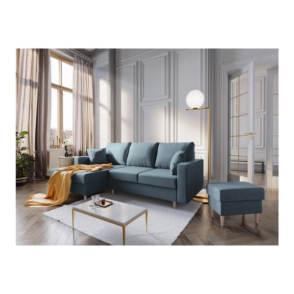 Plavi pouf Mazzini Sofas Aubrieta, 60 x 45 cm-image-4